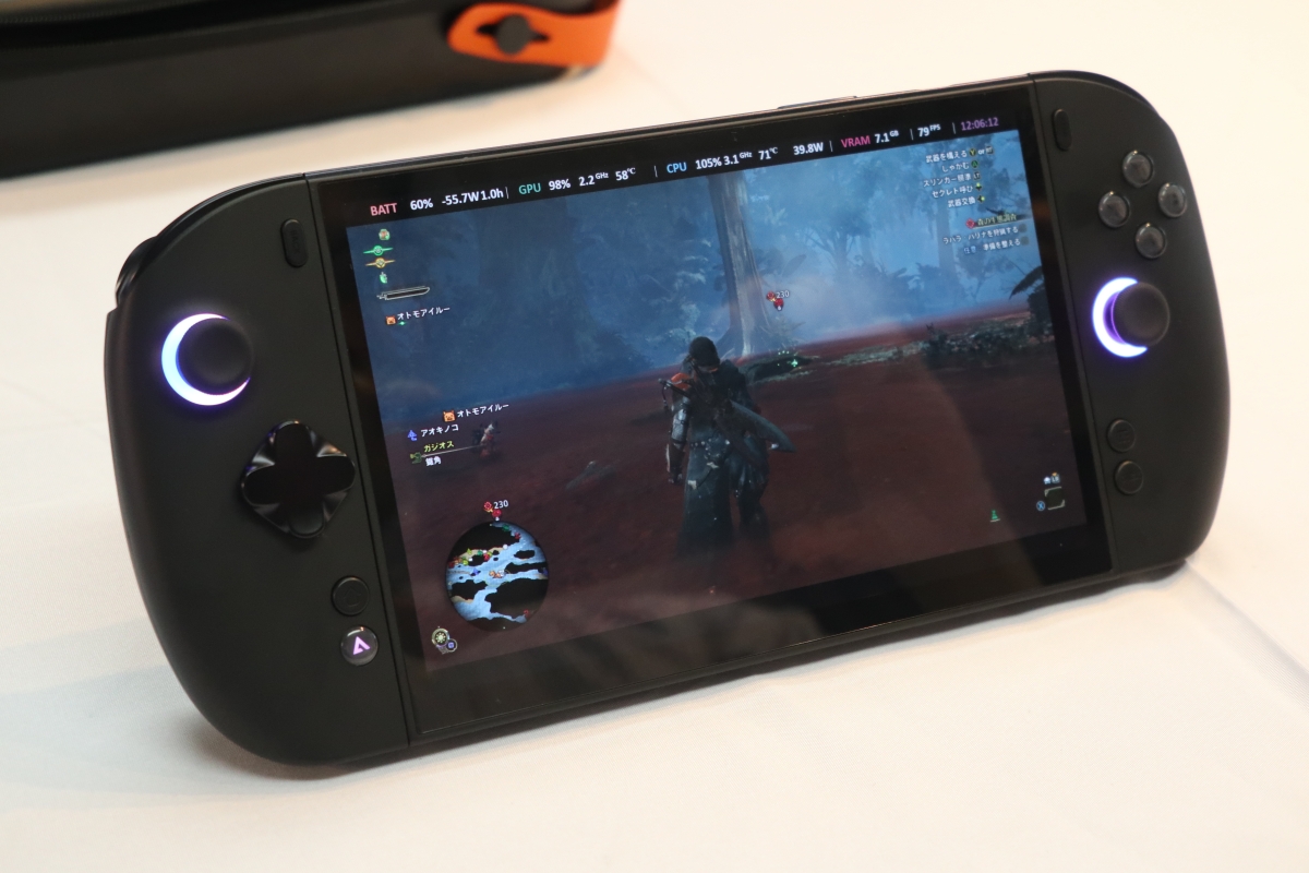英語ゲームもAI翻訳！Arc G3 Extreme搭載「OneXPlayer 3」いよいよ国内発売