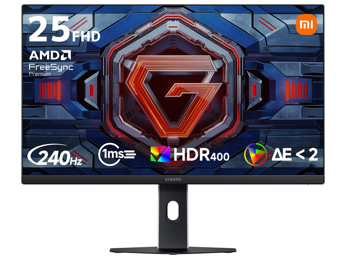 Xiaomi、240Hz/1ms対応24.5型モニターと重低音スピーカーを同時発売
