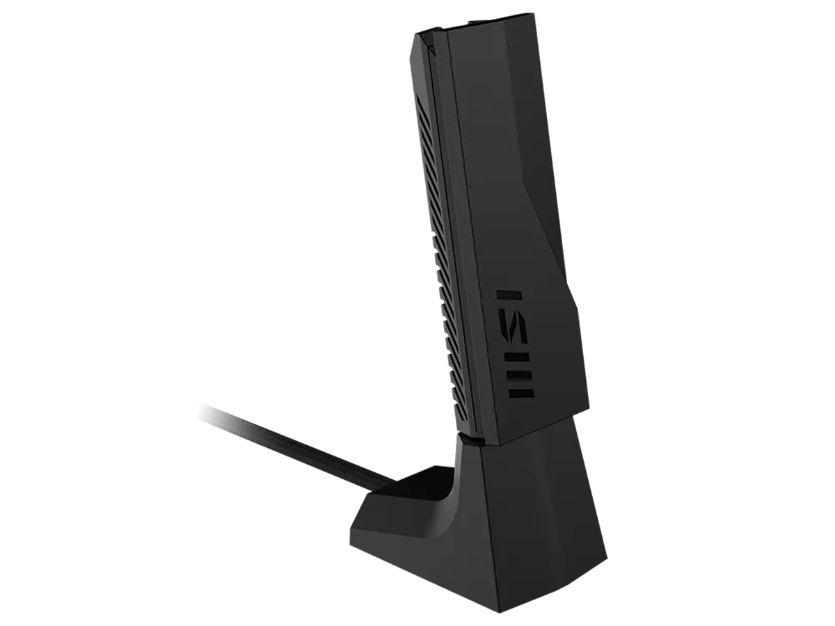 MSI、Wi-Fi 7対応のUSB無線LANアダプタ。最大2,880Mbps通信