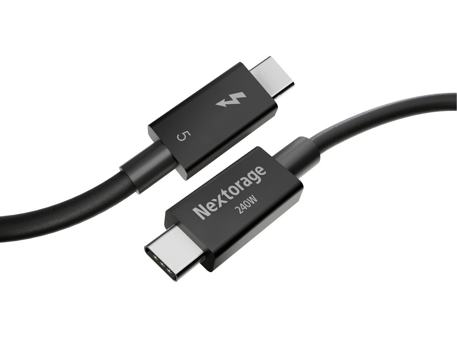 Nextorage、最大120Gbps/240W対応のThunderbolt 5ケーブル
