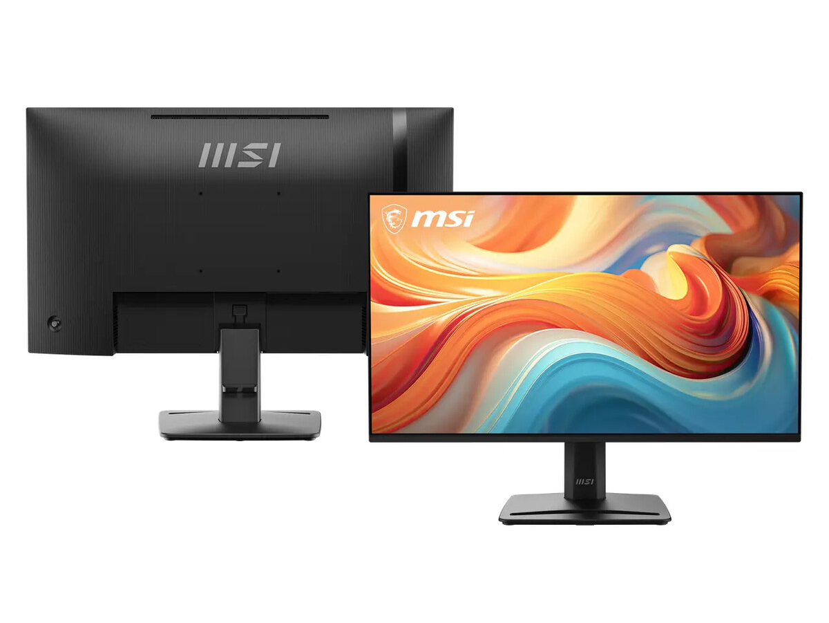 MSI、マルチモニター環境にも好適な24.5型フルHD/144Hzビジネスモニター