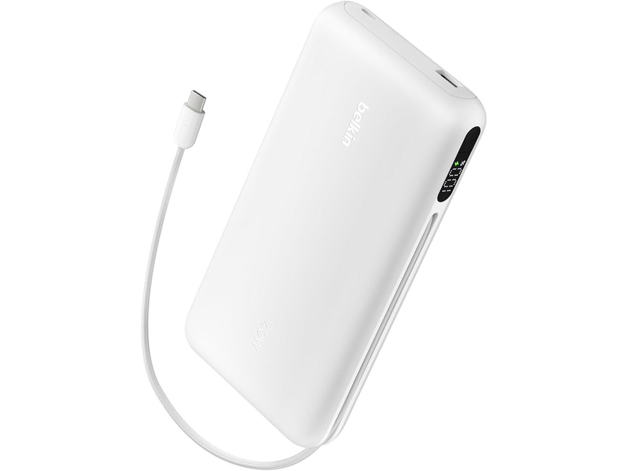 Belkin、ノートPCを140Wで急速充電できるモバイルバッテリ