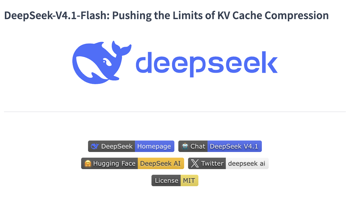 Opus 5に迫る「DeepSeek-V4.1-Flash」無償公開、DeepSeekショック再びか