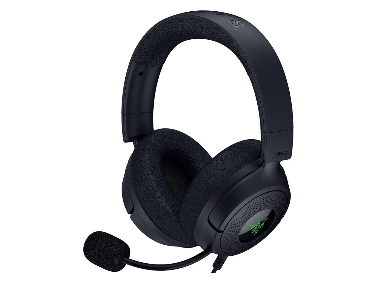 Razer、1万6,980円の触覚振動対応ヘッドセット「Kraken V4 X Sensa HD