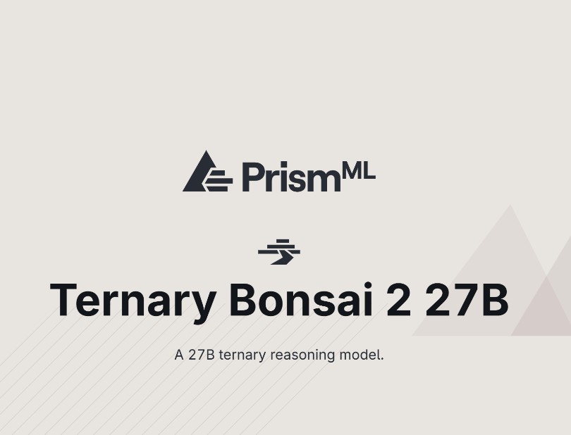 Ternary Bonsai 2 27B登場！5.9GBで動く高性能モデル