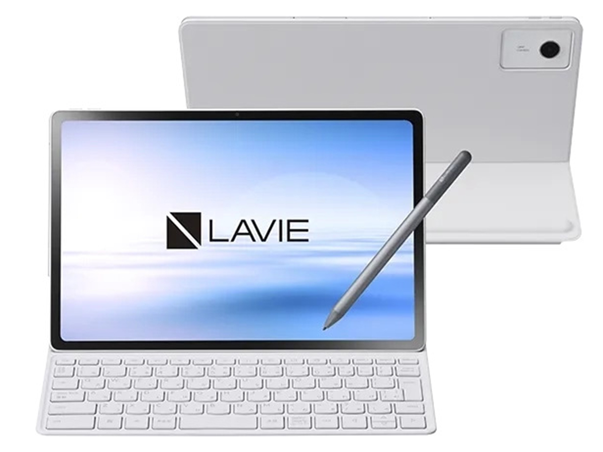 ペン/キーボード付き12.1型タブ「LAVIE Tab T12N」に秋冬モデル