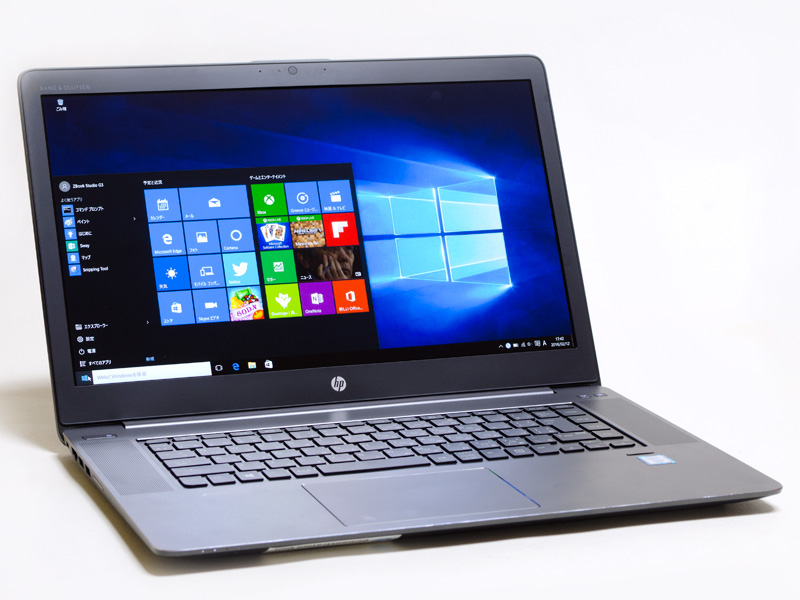 西川和久の不定期コラム】日本HP「ZBook Studio G3 Mobile Workstation 