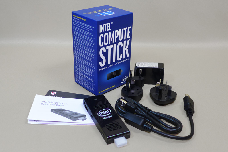 超小型スティック型コンピューター「インテル® Compute Stick」を使っ